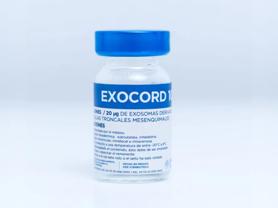 Exosome product used at Longevity Clinic