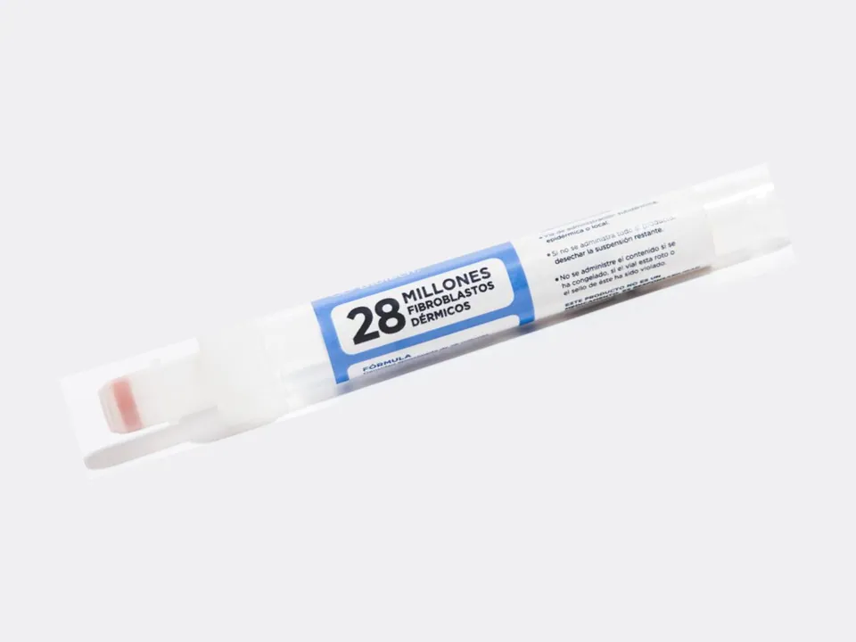 Dermal fibroblast product used at Longevity Clinic